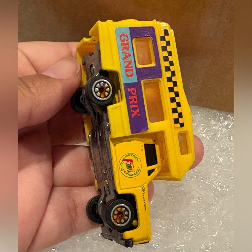 Vintage Realtoy Camper Truck Formula 28th Grand Prix Anniversary Squarebody Toy